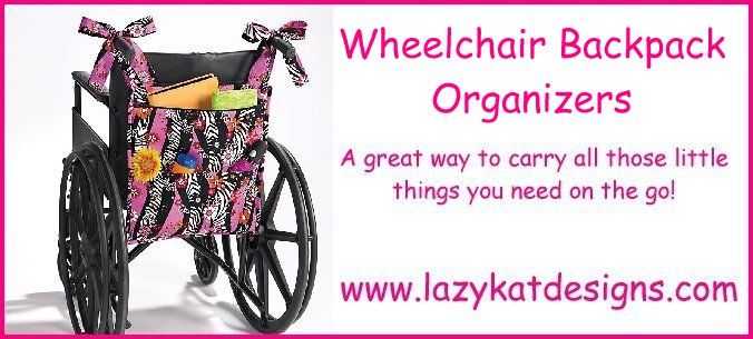 wheelchair tote bag